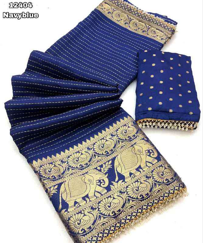 Viscos Saree with Tassles